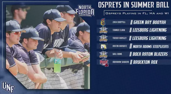 Graphic with the baseball team on the railing of the dugout with text to the right.