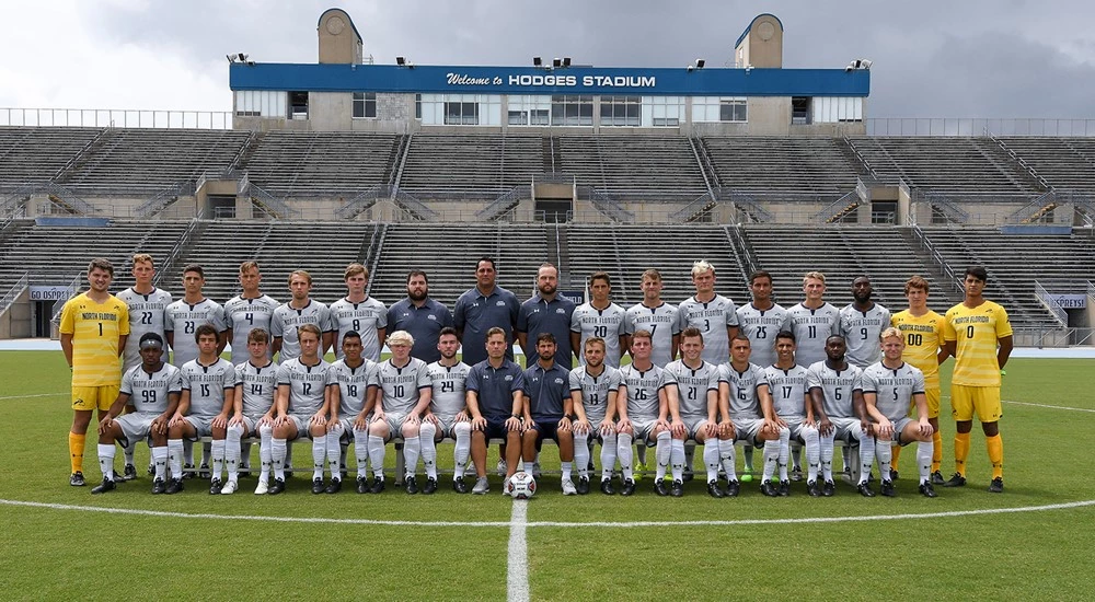 2019 UNF men's soccer team picture