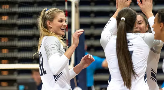 Taryn and Solimar celebrating