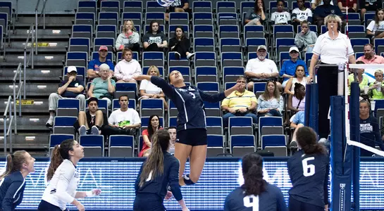 Gabby goes up for another kill