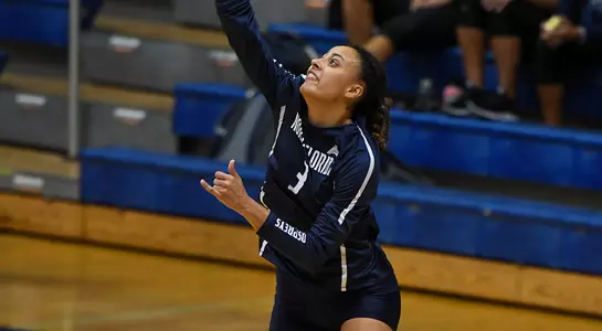 Gabby going for another point