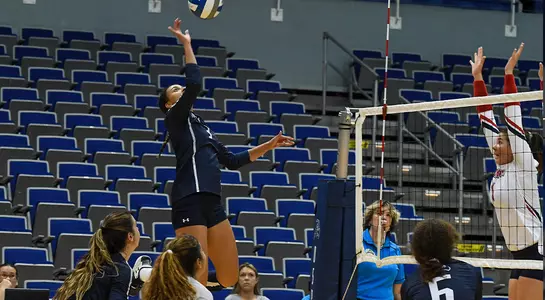 Gabby goes for the point