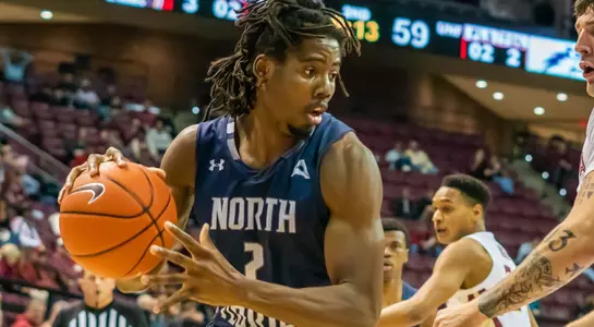 Wajid Aminu makes a move toward the basket