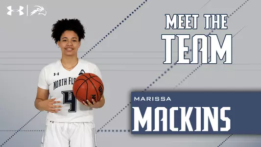 Women's basketball player marissa mackins is featured on Meet the Team Monday