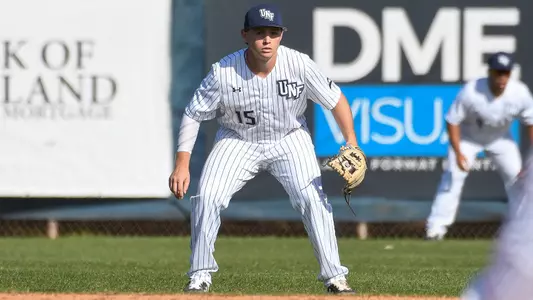 Grant Grodi waits for ground ball