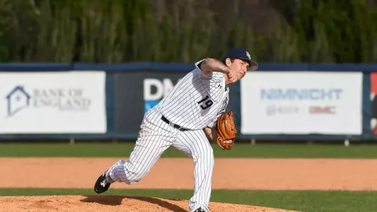 Dominick Madonna decelerates on pitch