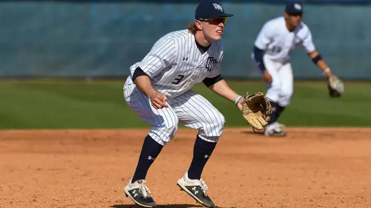 Tanner May waits for ground ball