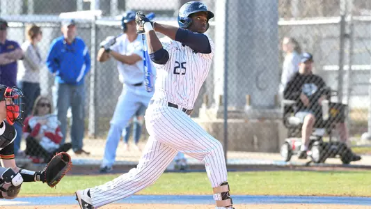 Trey Spratling-Williams swings through at bat