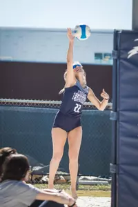 Blaire Register makes an attack.