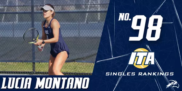 lucia montano ranked np. 98 in ITA Singles Rankings