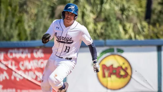 Abraham Sequera runs to the next base