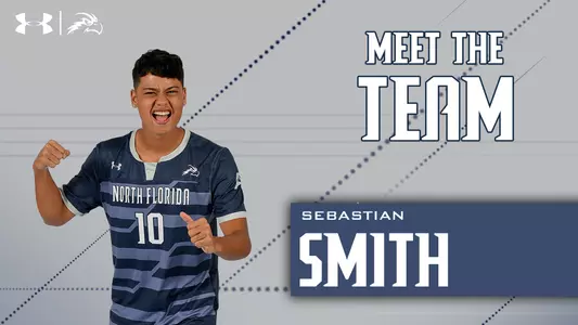 Meet the team - Sebastian Smith featured in the graphic with the Osprey head logo