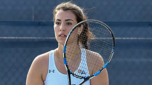 Valentina Mariotto Standing with Racket