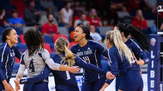 UNF VB celebration at Liberty