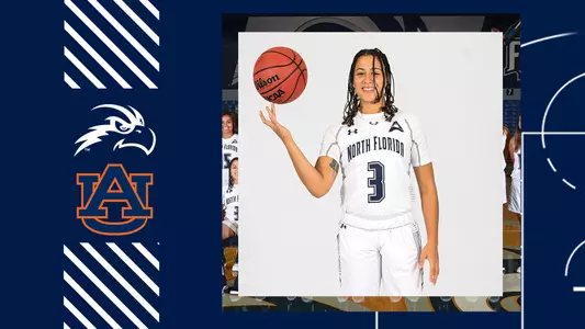 Auburn preview graphic with a picture of Tiffany Tolbert