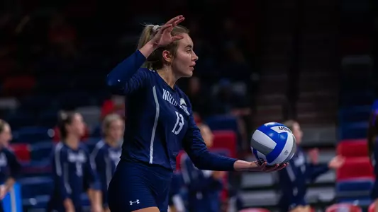 Annie Antar prepares to serve