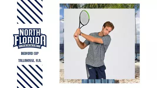 mten bedford cup preview graphic with a picture of Nilo Duarte swinging