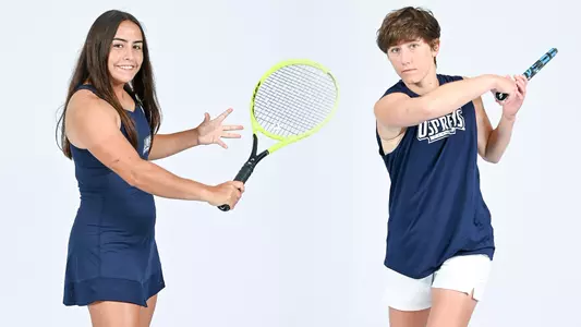 Ana Paula Melilo and Kit Gulihur action posed shots