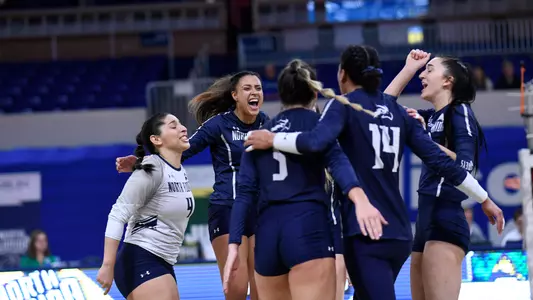 UNF team celebration photo VB