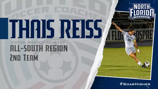 Thais Reiss was named to the United Soccer Coaches All South Region team
