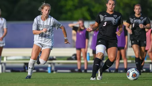 Haynes Grant chasing the ball