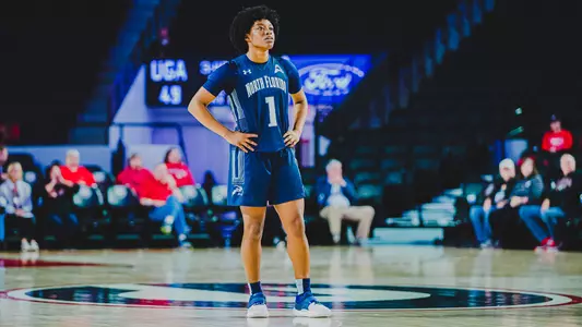 Nubia Benedith during the game