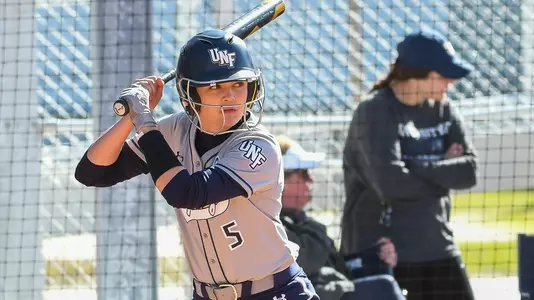 Shannon Glover at bat.
