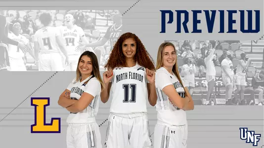 Lipscomb preview for women's basketball featuring Rhetta Moore, Jazz Bond and Erin Jones