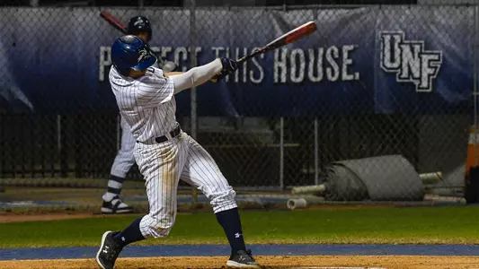 Aidin Sweatt swing follow through