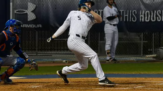 Cade Westbrook hits ball