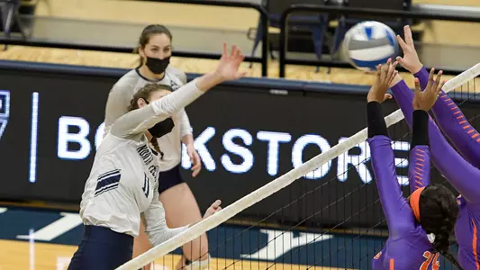 Bre Walp makes an attack.