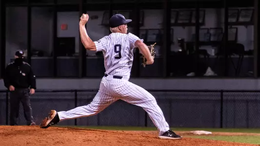 Zach Chappell delivers a pitch