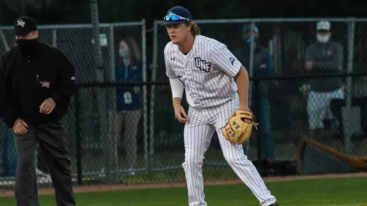 Cade Westbrook prepares for a ground ball.