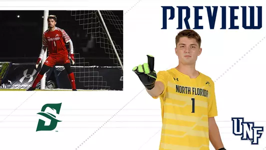 Men's soccer preview vs. Stetson featuring Padraic Gilley