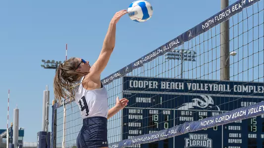 Carolyn Cain makes an attack.