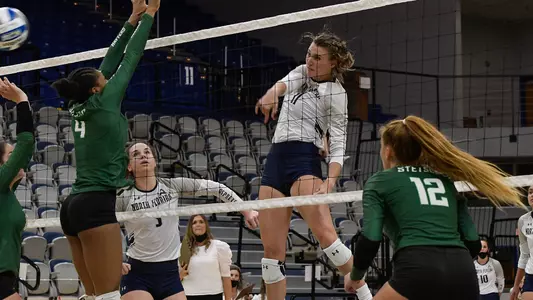 Bre Walp jumping in air