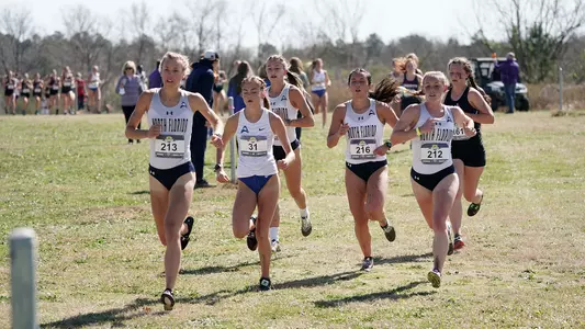 Women's Cross Country action shot from ASUN Championship
