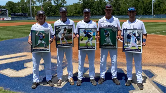 Senior Day photo of UNF baseball's seniors