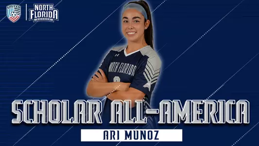 Ari Munoz was named to the United Soccer Coaches South Scholar All-America list