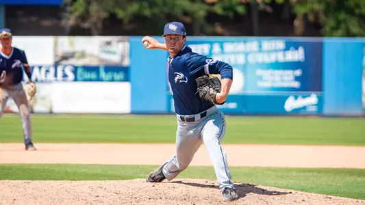 Brandon Reitz goes for the throw.