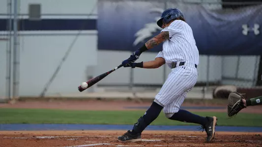 Isaiah Byars connects on a swing.