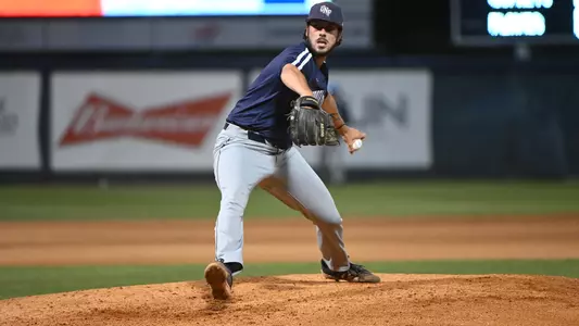 Ryan Jean delivers a pitch.
