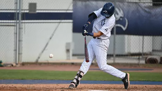 Ricky Presno swings at a pitch.