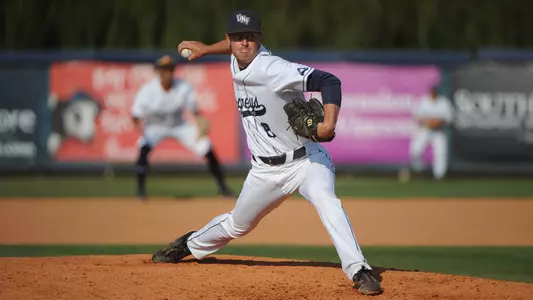 Brandon Reitz makes a pitch.