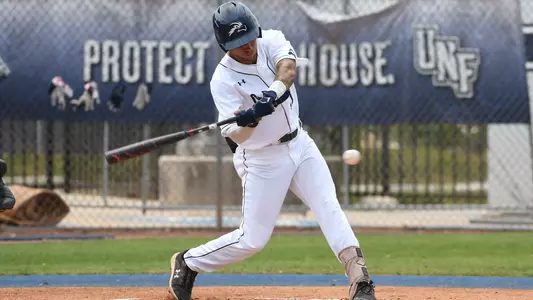 Isaiah Byars connects on a pitch.
