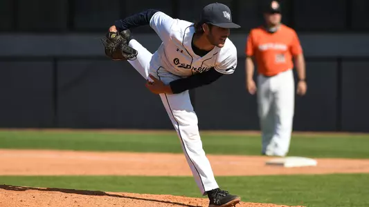Ryan Jean delivers a pitch.