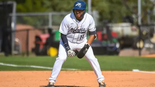 Abraham Sequera gets a lead off of first.