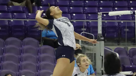 Gabby O'Connell makes an attack