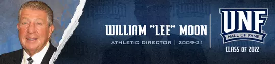 Former Athletic Director Lee Moon was elected to the 2022 Hall of Fame