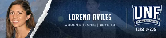 Former women's tennis player Lorena Aviles was elected to 2022 Hall of Fame
